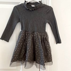 Baby Gap dress metallic starts tutu